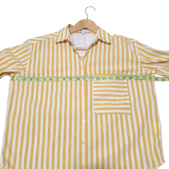 AYR The Deep End Button Down Shirt  The Deep End Button Down Shirt XS Oversized - Picture 12 of 16